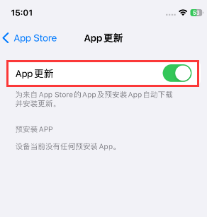 肥乡苹果15维修中心如何让iPhone15APP自动更新